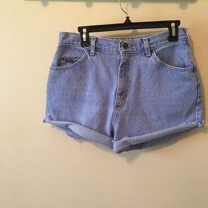 Lucky Brand Easy Rider High Waisted Denim Shorts